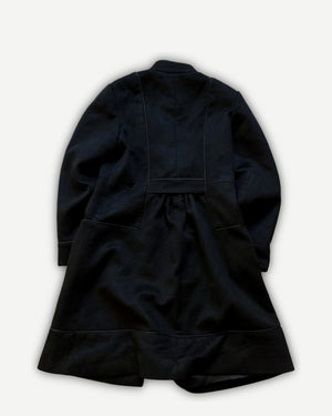 Chanel AW09 by Karl Lagerfeld Black Cashmere Coat