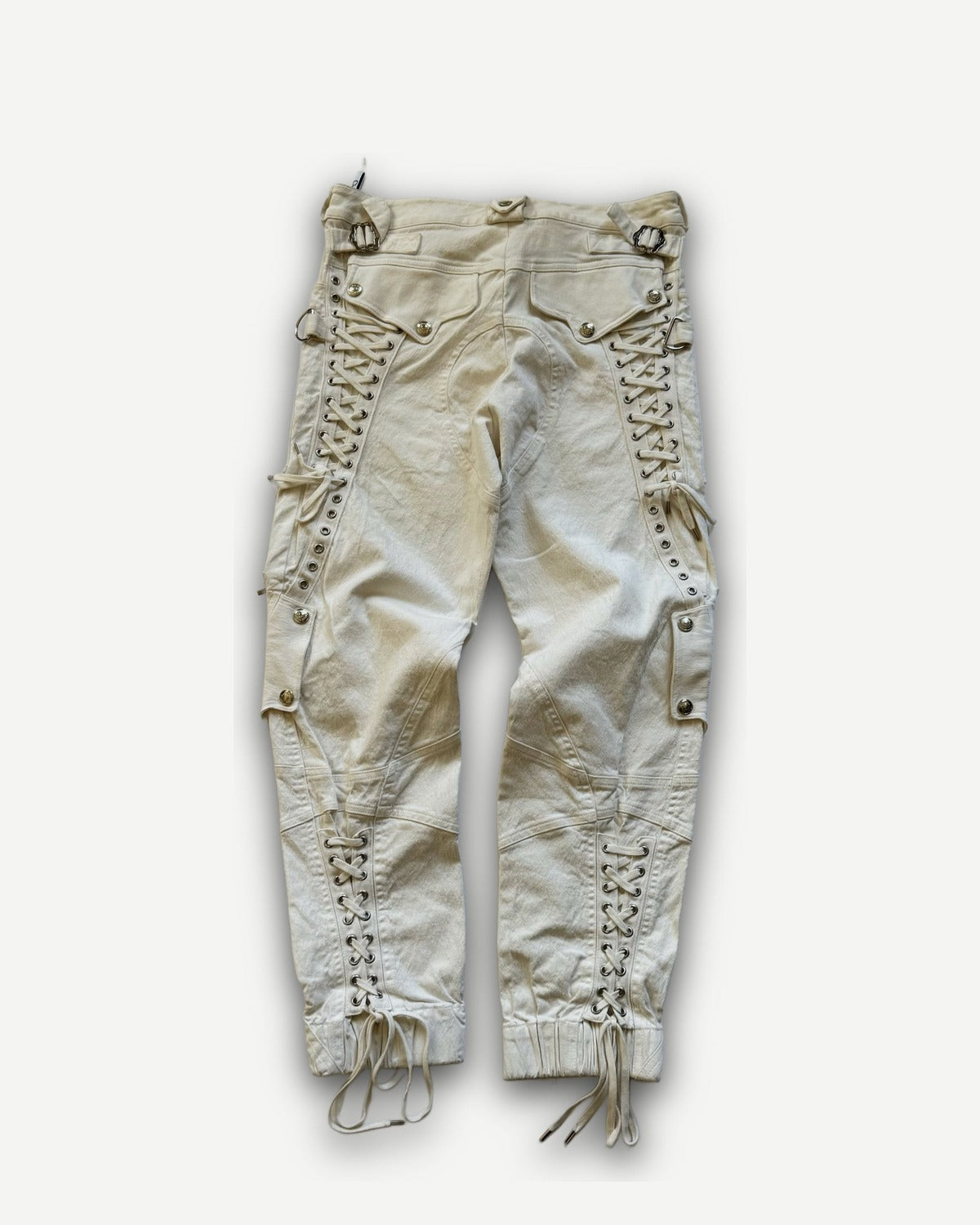 Christian Dior SS03 by John Galliano Laced Flight Pants