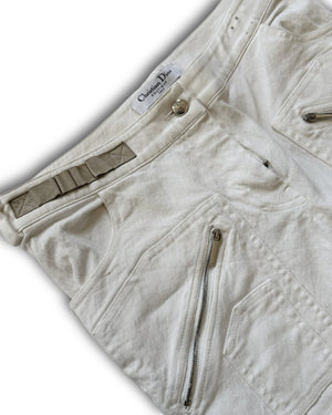 Christian Dior SS03 by John Galliano Laced Flight Pants