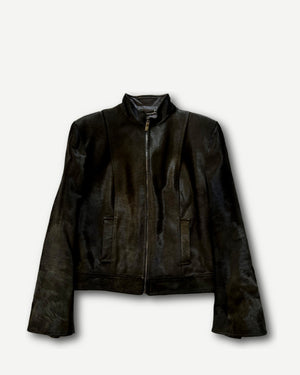 Gucci AW04 by Tom Ford Pony Hair Jacket