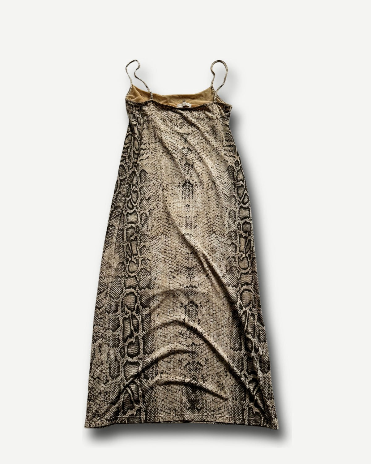 Roberto Cavalli 2000s Snakeskin Dress