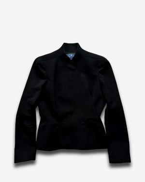 Thierry Mugler 80s Black Wool Jacket