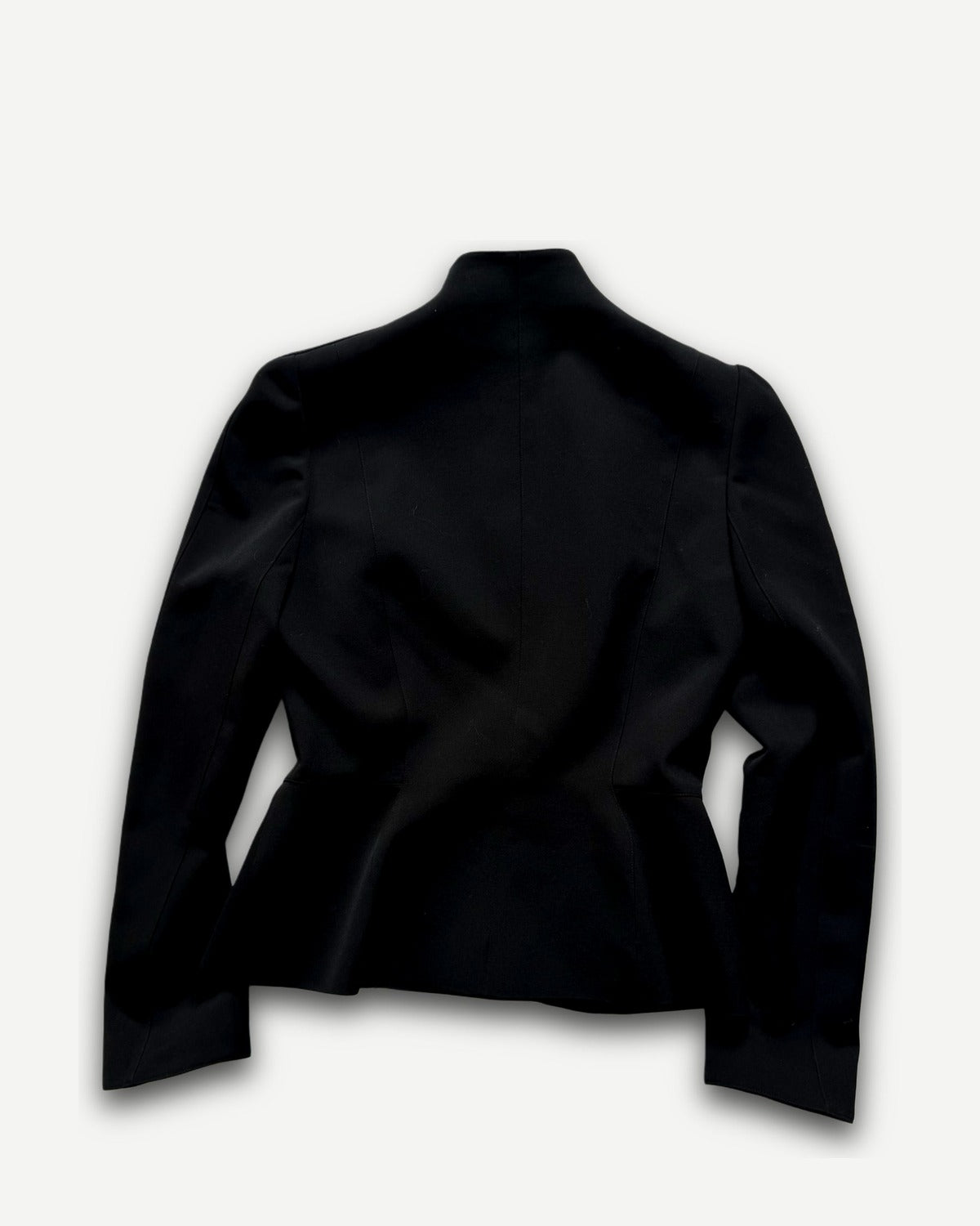 Thierry Mugler 80s Black Wool Jacket