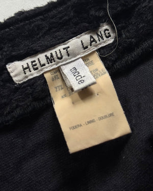 Helmut Lang 90s Faux Fur Skirt