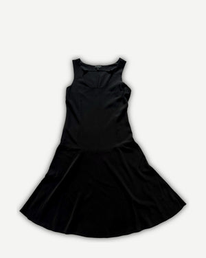 Gucci by Tom Ford 1997 Black Silk Dress