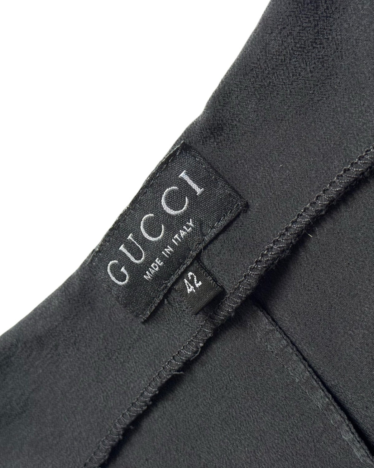 Gucci by Tom Ford 1997 Black Silk Dress