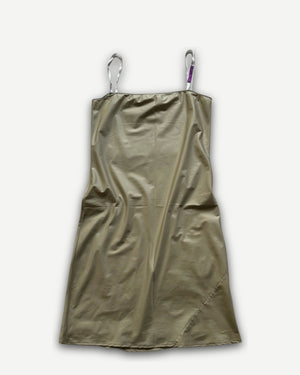 Helmut lang SS94 Purple Shoulder Accent Dress