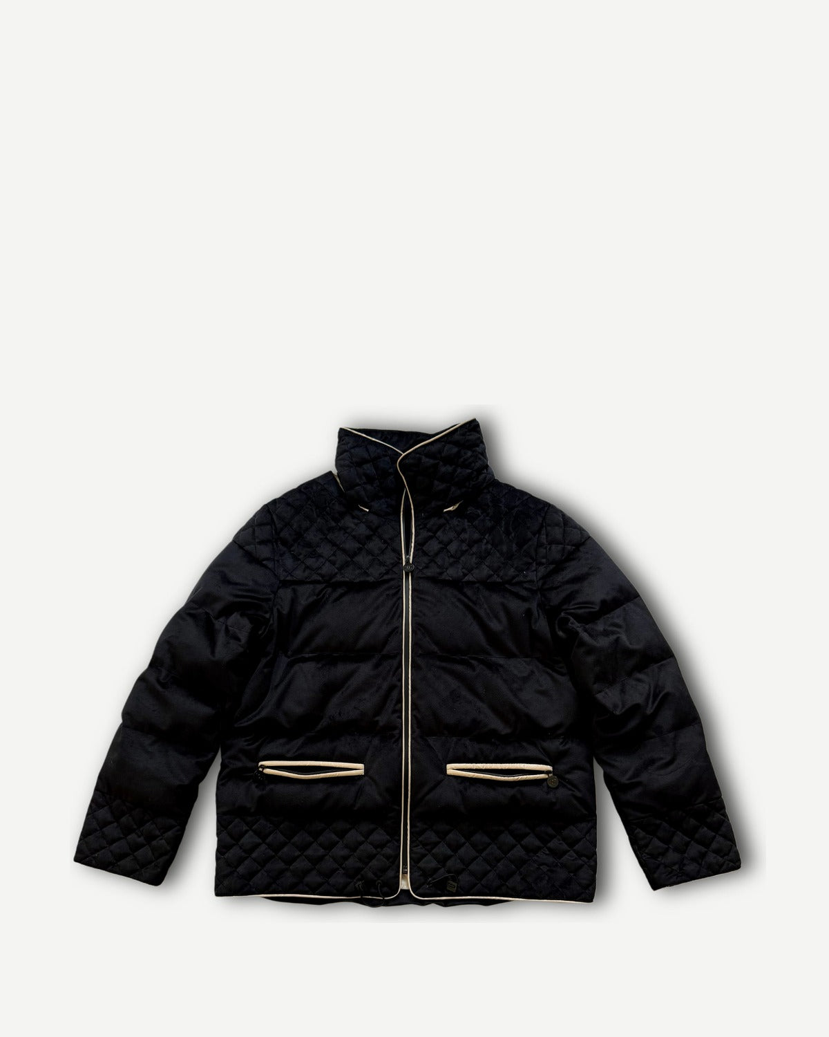 Chanel 2025 Sample Black Quilted Jacket
