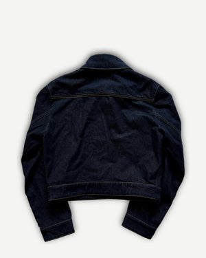Chanel 2025 Sample Raw Denim Jacket