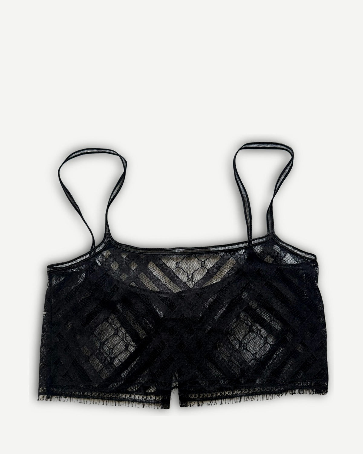 Chanel 2025 Sample Lace Bustier Top