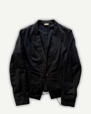 Dries Van Noten 2000s Embroidered Laced Blazer Jacket