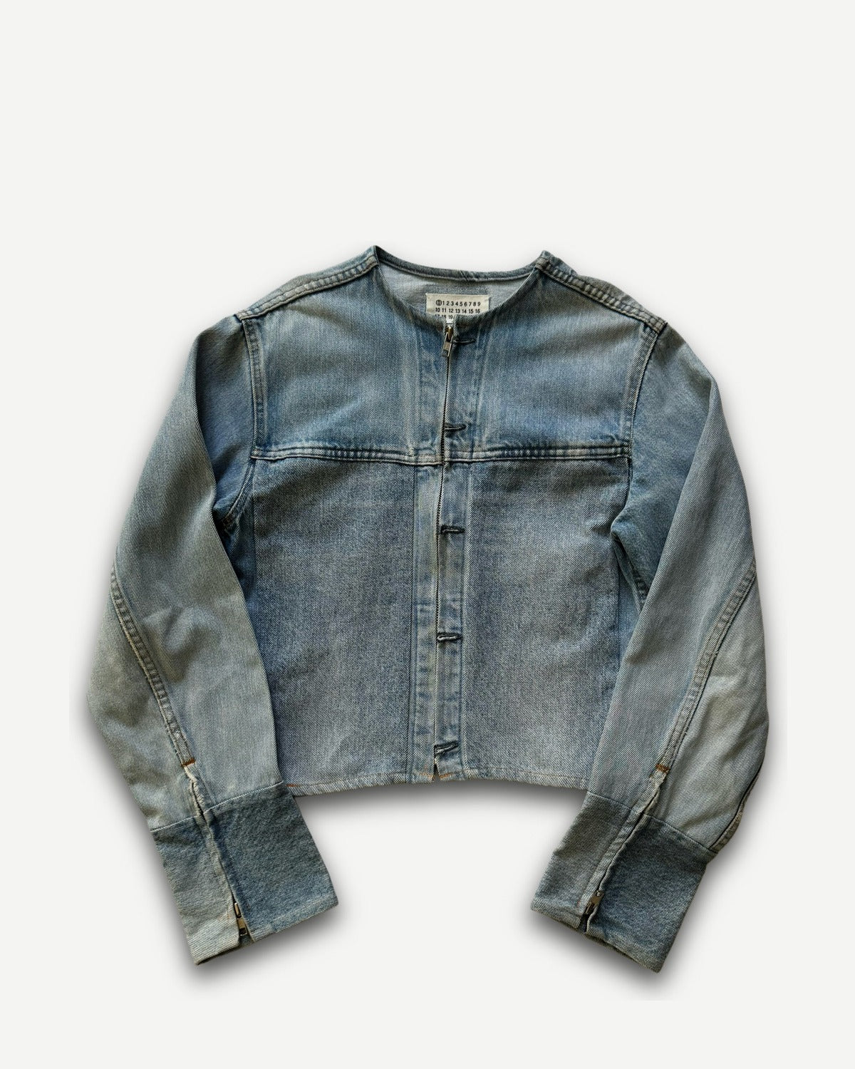 Maison Martin Margiela 2000s Artisanal Reconstructed Denim Jacket