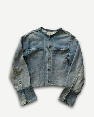 Maison Martin Margiela 2000s Artisanal Reconstructed Denim Jacket