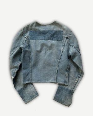 Maison Martin Margiela 2000s Artisanal Reconstructed Denim Jacket