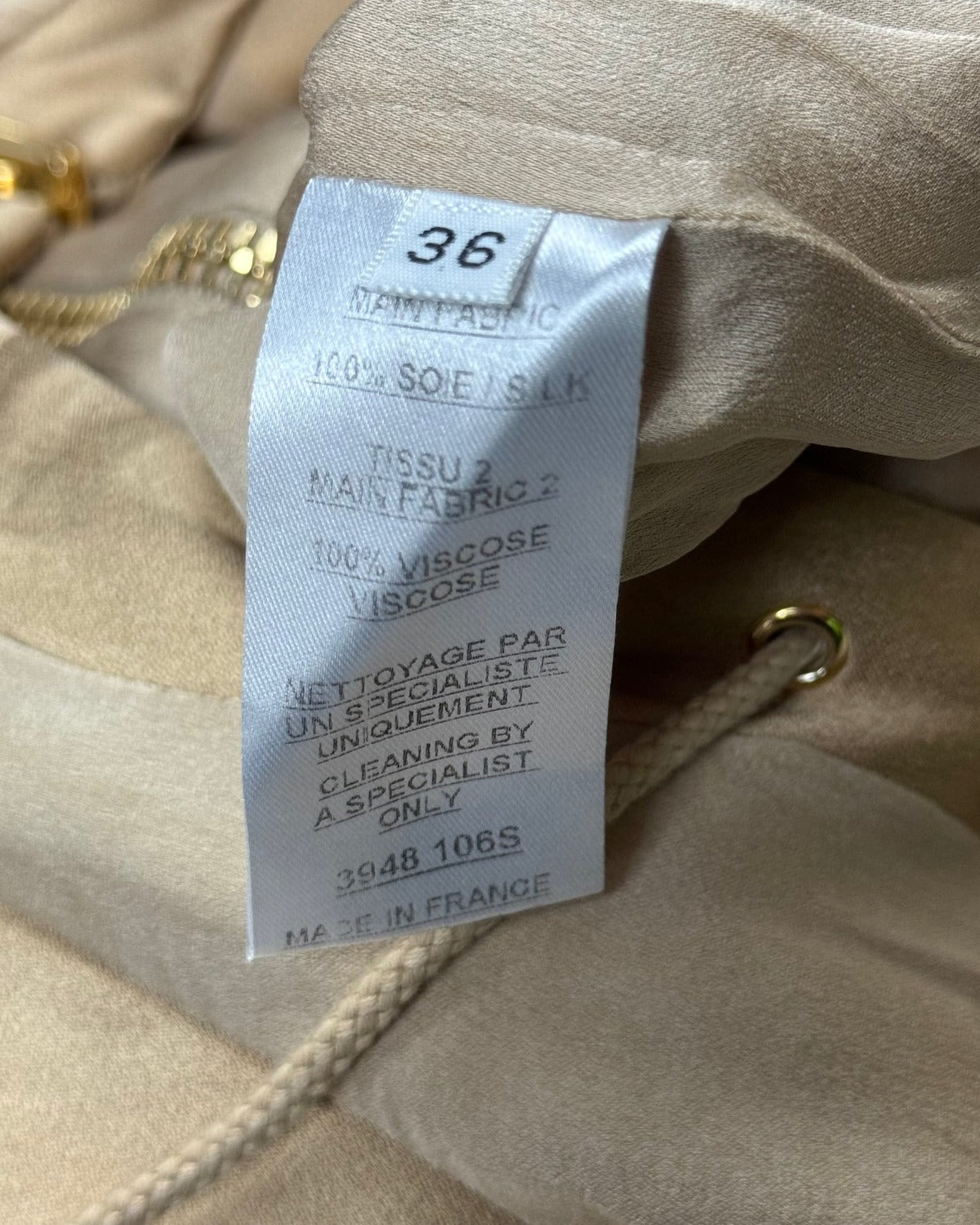 Balmain 2000s by Christophe Decarnine Layered Backlace Silk Dress