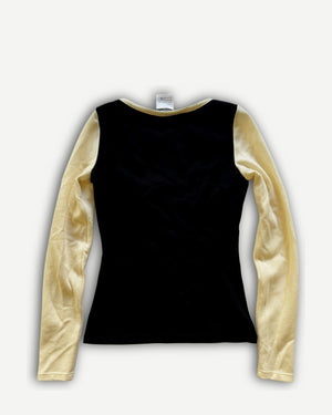 Chanel 2024 Two Tone Baseball Longsleeve Sample