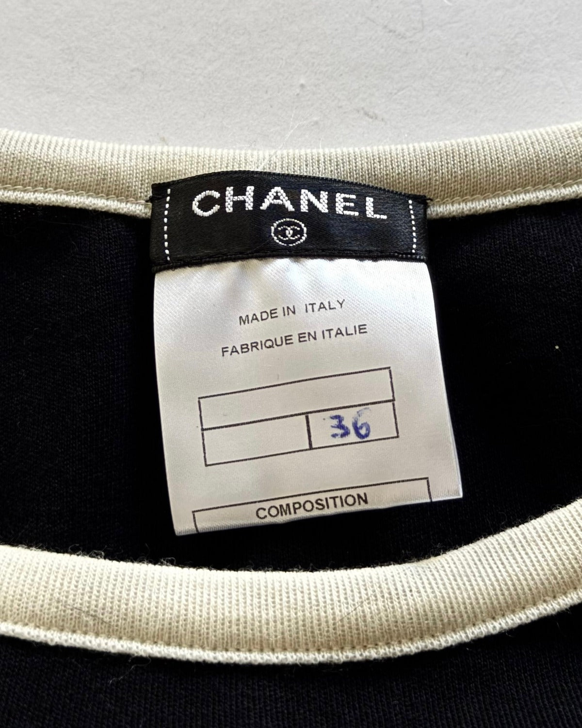 Chanel 2024 Two Tone Baseball Longsleeve Sample