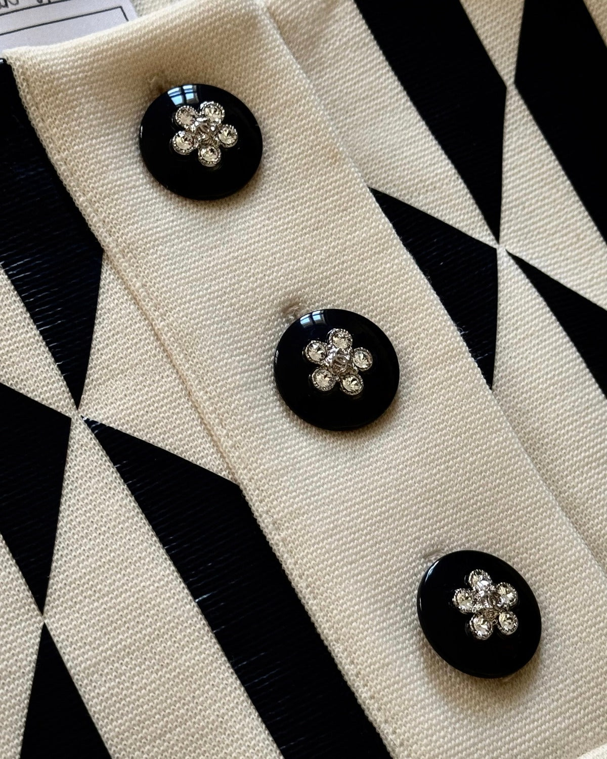 Chanel 2023 Checkerboard Logo Henley Sample