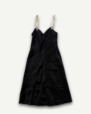 Helmut Lang 90s Contrast Lace Dress