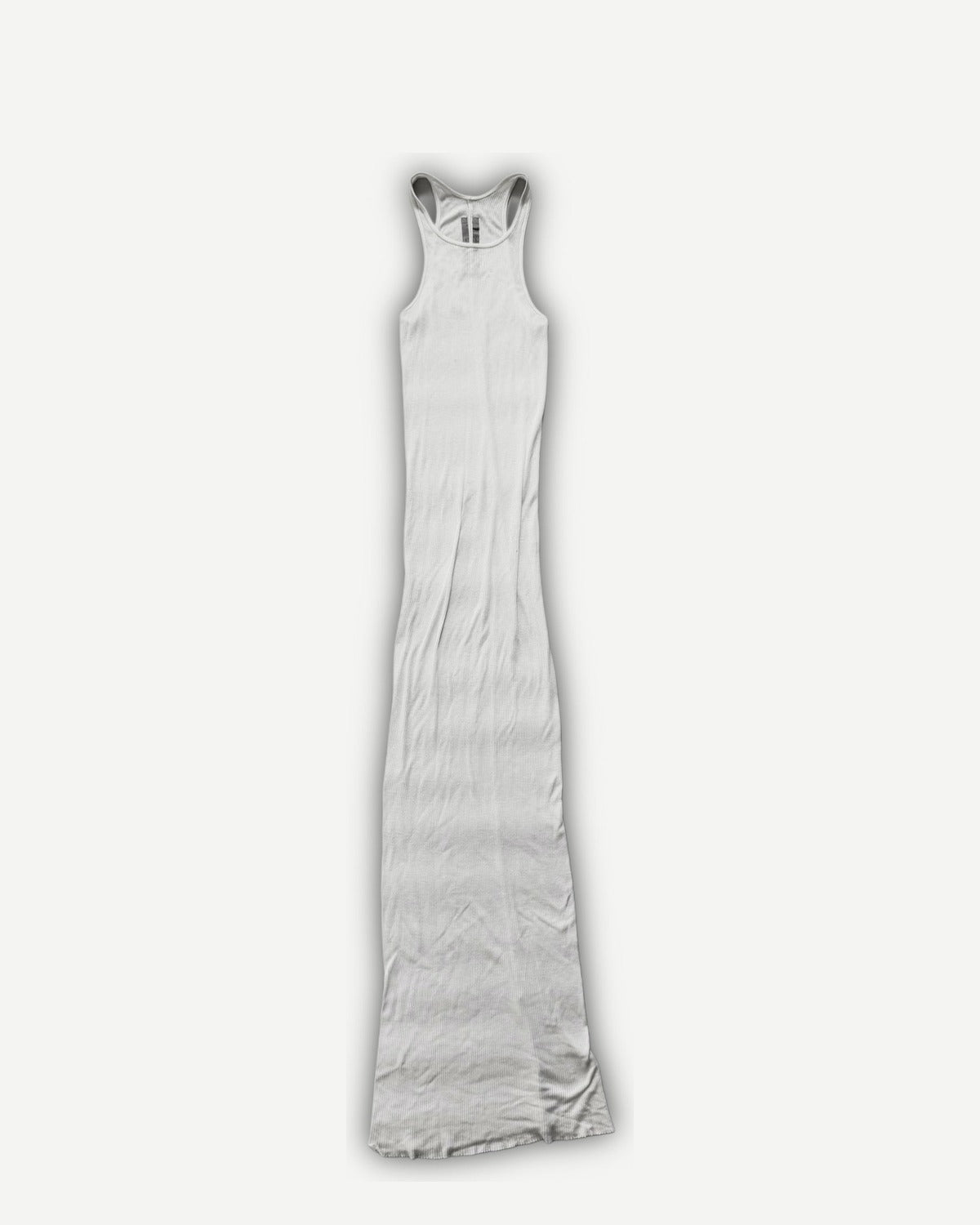 Rick Owens FW14 Ribbed Long Cotton Dress