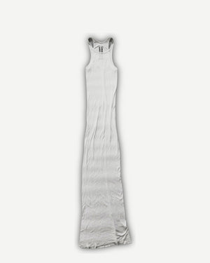 Rick Owens FW14 Ribbed Long Cotton Dress