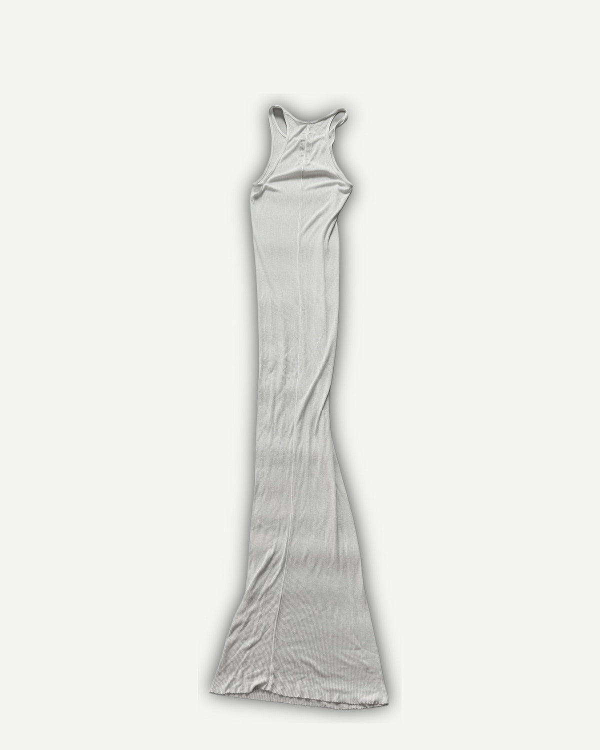 Rick Owens FW14 Ribbed Long Cotton Dress