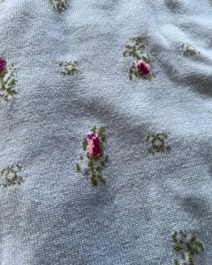 Chanel 2024 Cashmere Floral Skirt Sample