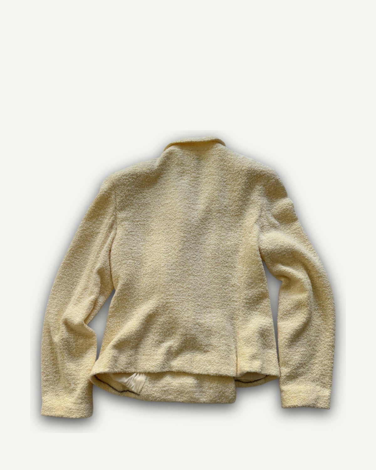 Chanel SS00 by Karl Lagerfeld Terry Cloth Wrap Jacket