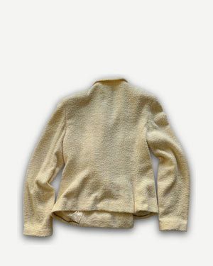 Chanel SS00 by Karl Lagerfeld Terry Cloth Wrap Jacket