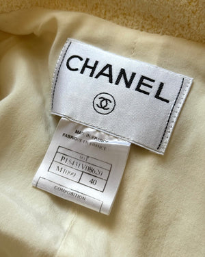 Chanel SS00 by Karl Lagerfeld Terry Cloth Wrap Jacket