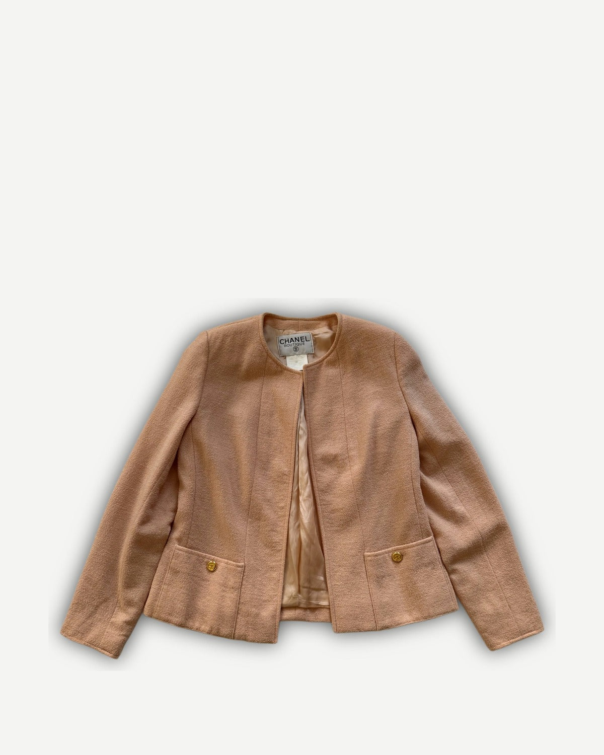 Chanel AW96 by Karl Lagerfeld Salmon Jacket
