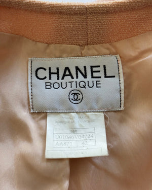 Chanel AW96 by Karl Lagerfeld Salmon Jacket