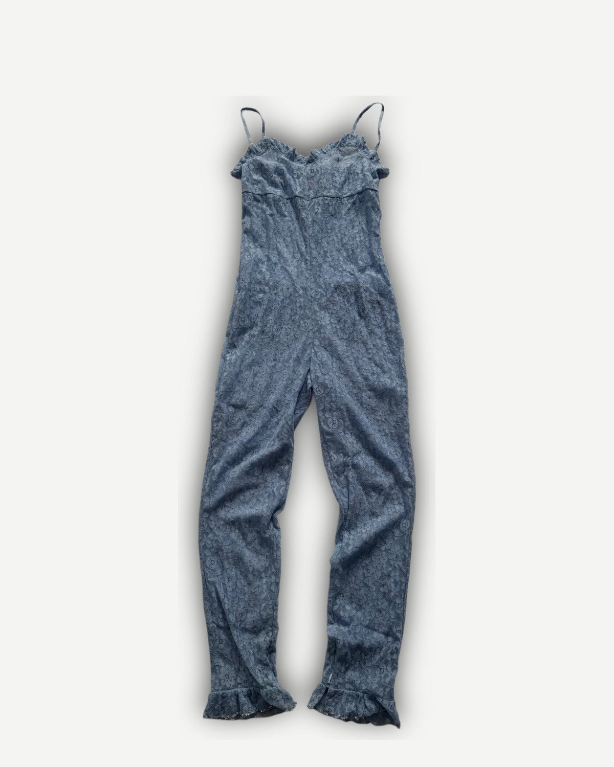 Chanel 2024 Laced Embellished Floral Jumpsuit Sample