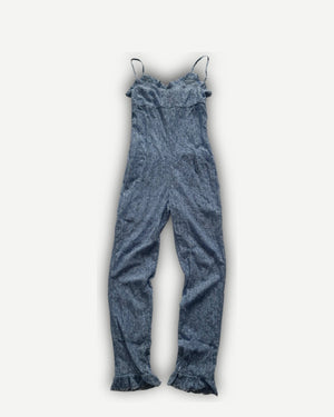Chanel 2024 Laced Embellished Floral Jumpsuit Sample