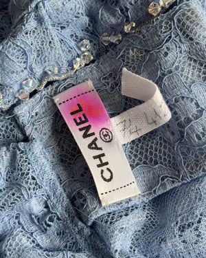 Chanel 2024 Laced Embellished Floral Jumpsuit Sample