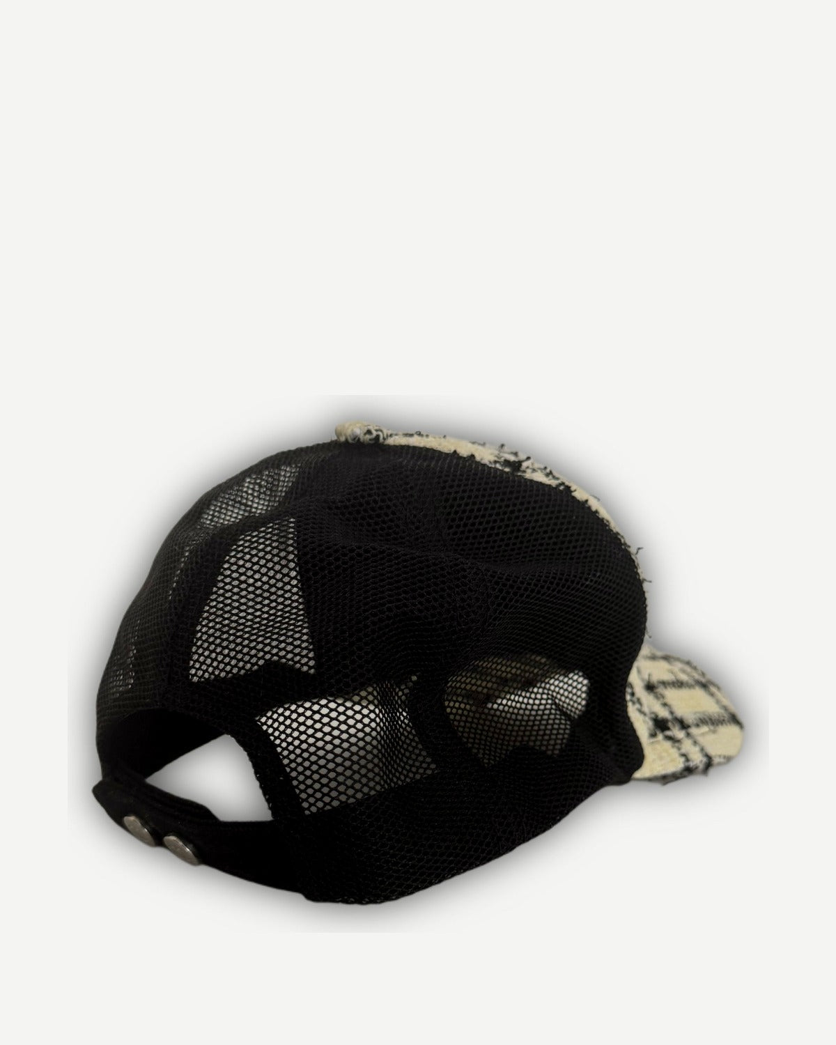 Chanel 2025 Tweed Logo Trucker Cap Sample