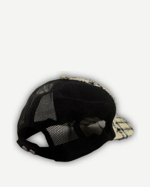 Chanel 2025 Tweed Logo Trucker Cap Sample
