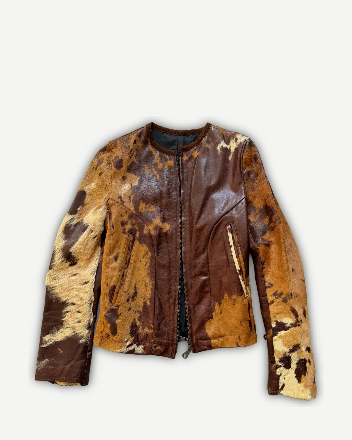 Yohji Yamamoto AW02 Calf Skin Fur Jacket