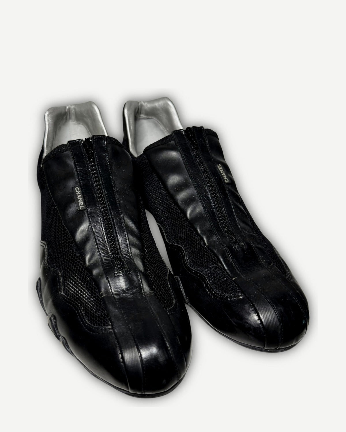 Chanel Sport 2002 by Karl Lagerfeld Scuba Zip Shoes