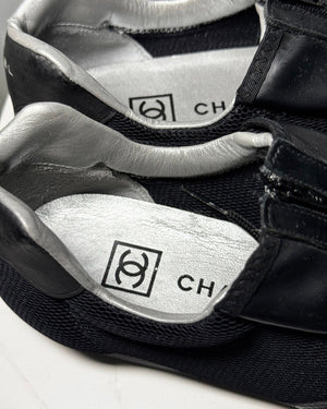 Chanel Sport 2002 by Karl Lagerfeld Scuba Zip Shoes