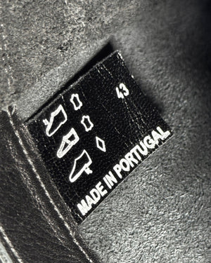 Balmain by Christophe Decarnin Belted Engineer Leather Boots