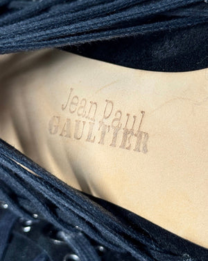 Jean Paul Gaultier 2000s Multi Lace Boots