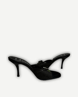 Christian Dior 2004 by John Galliano Rasta Dogtag Heels