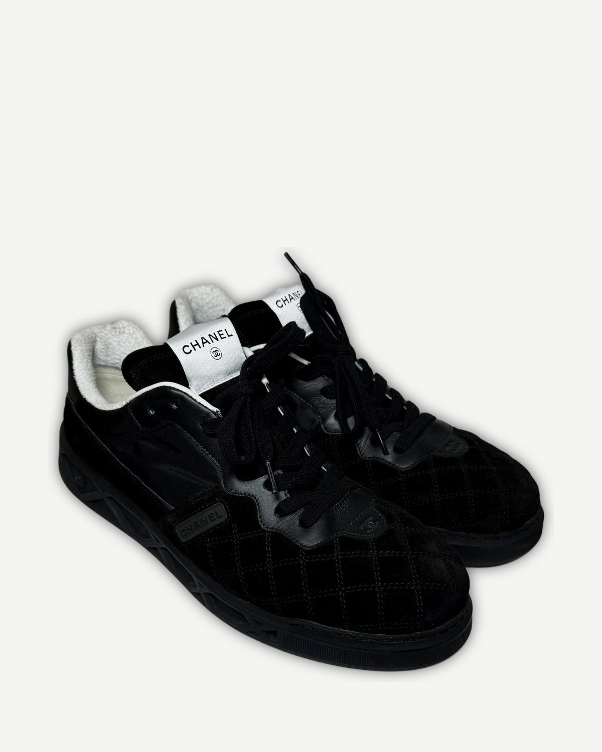 Chanel 2024 Black Tennis Sneaker