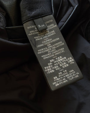 Berluti Leather Puffer Vest