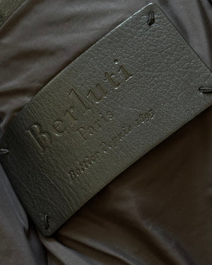 Berluti Leather Puffer Vest