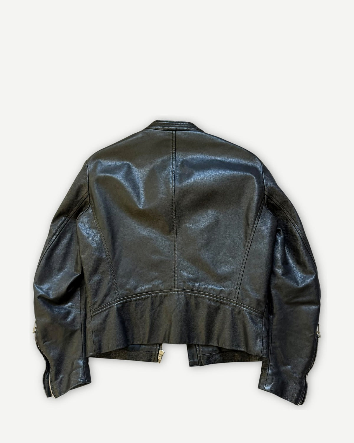 Maison Martin Margiela SS08 5 Zip Leather Biker Jacket
