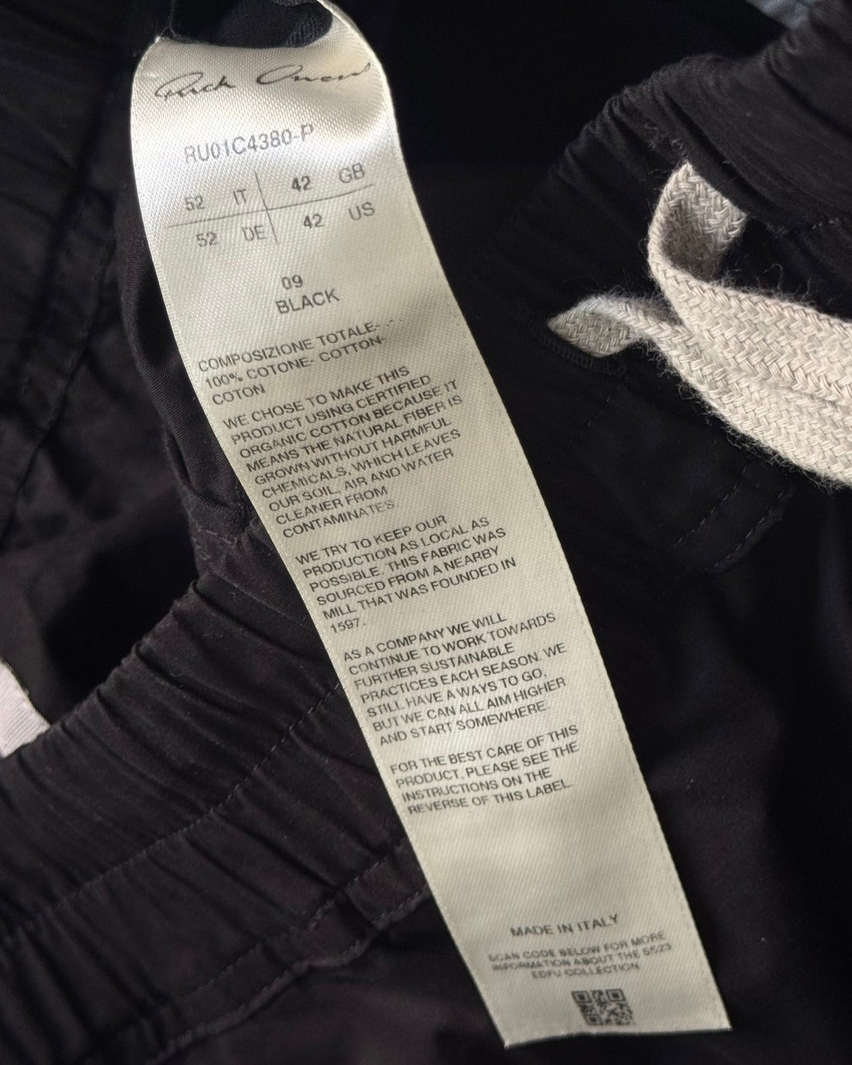 Rick Owens SS23 EDFU Dropcrotch Pants