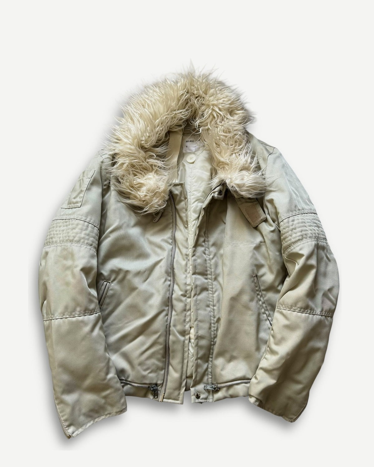 Helmut Lang FW99 Séance de Travail Ballistic Nylon Astro Biker Jacket
