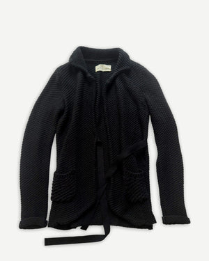 Maison Martin Margiela 90s Miss Deanna Strap Knit Cardigan